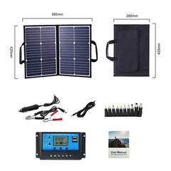 Portable Foldable Solar Panel Kit – Lightweight & Eco-Friendly Power Solution