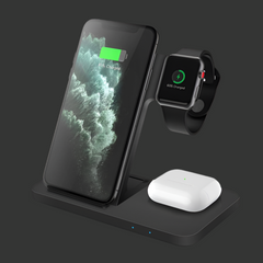 3in1 Wireless Fast Charger Dock Station