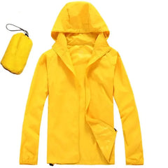 Collapsible Rain Hoodie - Unisex Waterproof & Stylish Outerwear