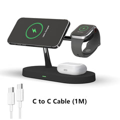 3-in-1 MagSafe Wireless Charging Stand for iPhone, Apple Watch & AirPods