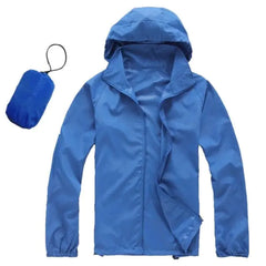 Collapsible Rain Hoodie - Unisex Waterproof & Stylish Outerwear