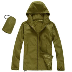 Collapsible Rain Hoodie - Unisex Waterproof & Stylish Outerwear