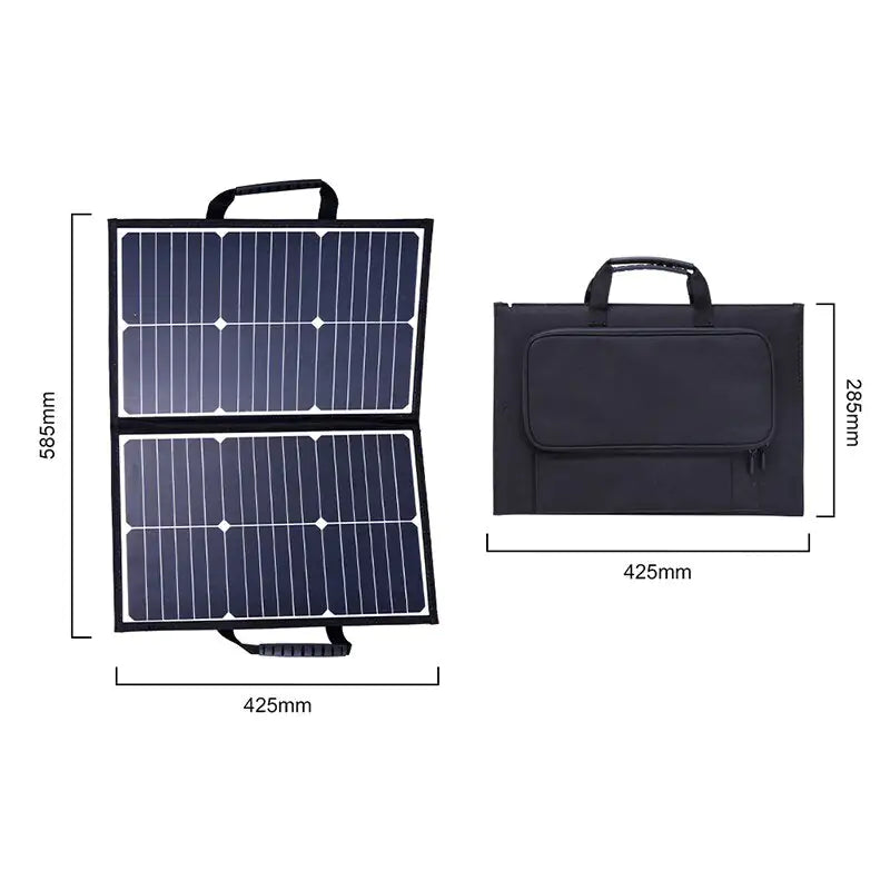 Portable Foldable Solar Panel Kit – Lightweight & Eco-Friendly Power Solution