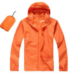 Collapsible Rain Hoodie - Unisex Waterproof & Stylish Outerwear