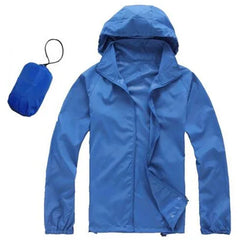 Collapsible Rain Hoodie - Unisex Waterproof & Stylish Outerwear