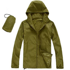 Collapsible Rain Hoodie - Unisex Waterproof & Stylish Outerwear