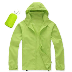 Collapsible Rain Hoodie - Unisex Waterproof & Stylish Outerwear